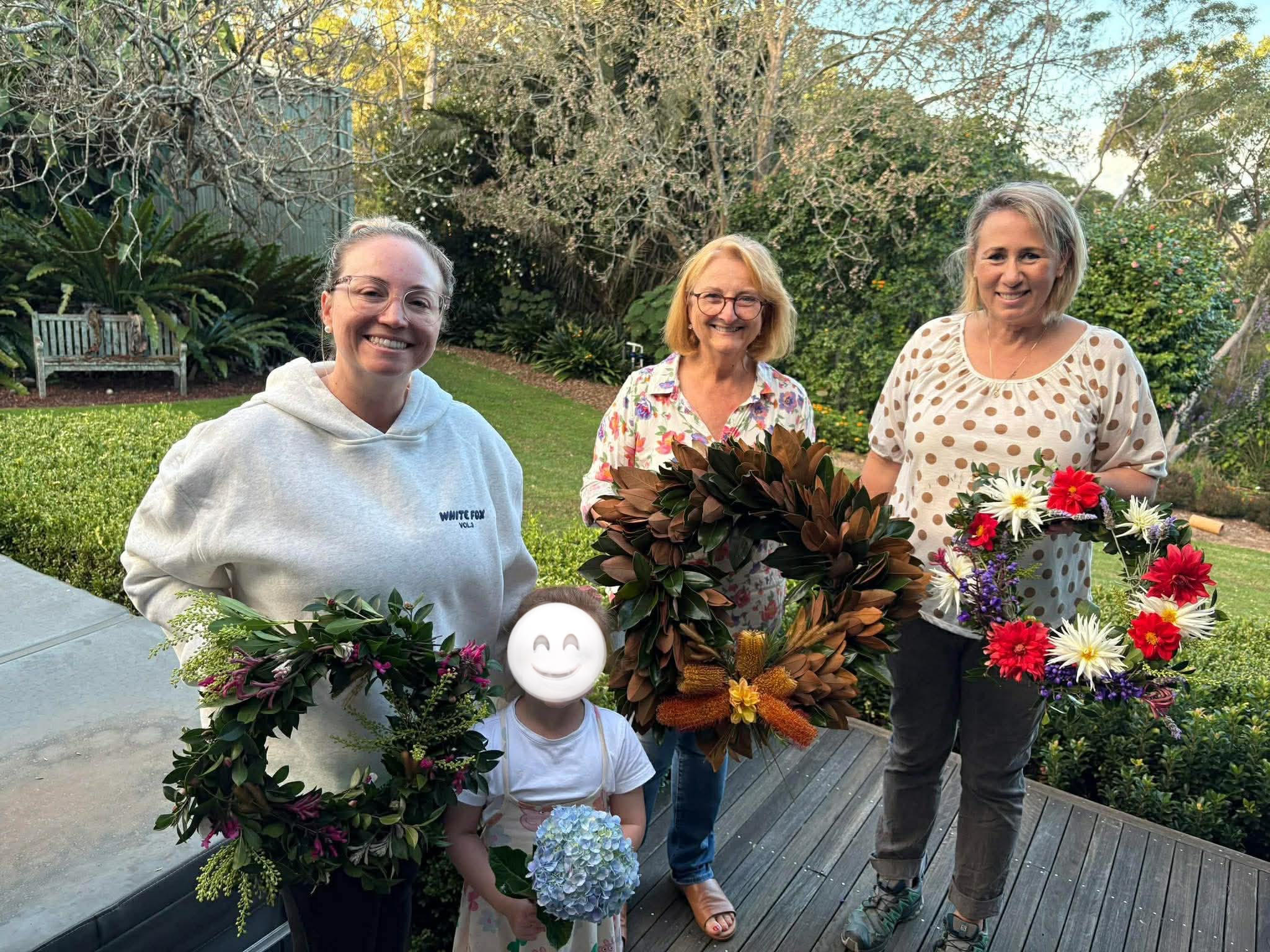 Wreath making for Anzac Day